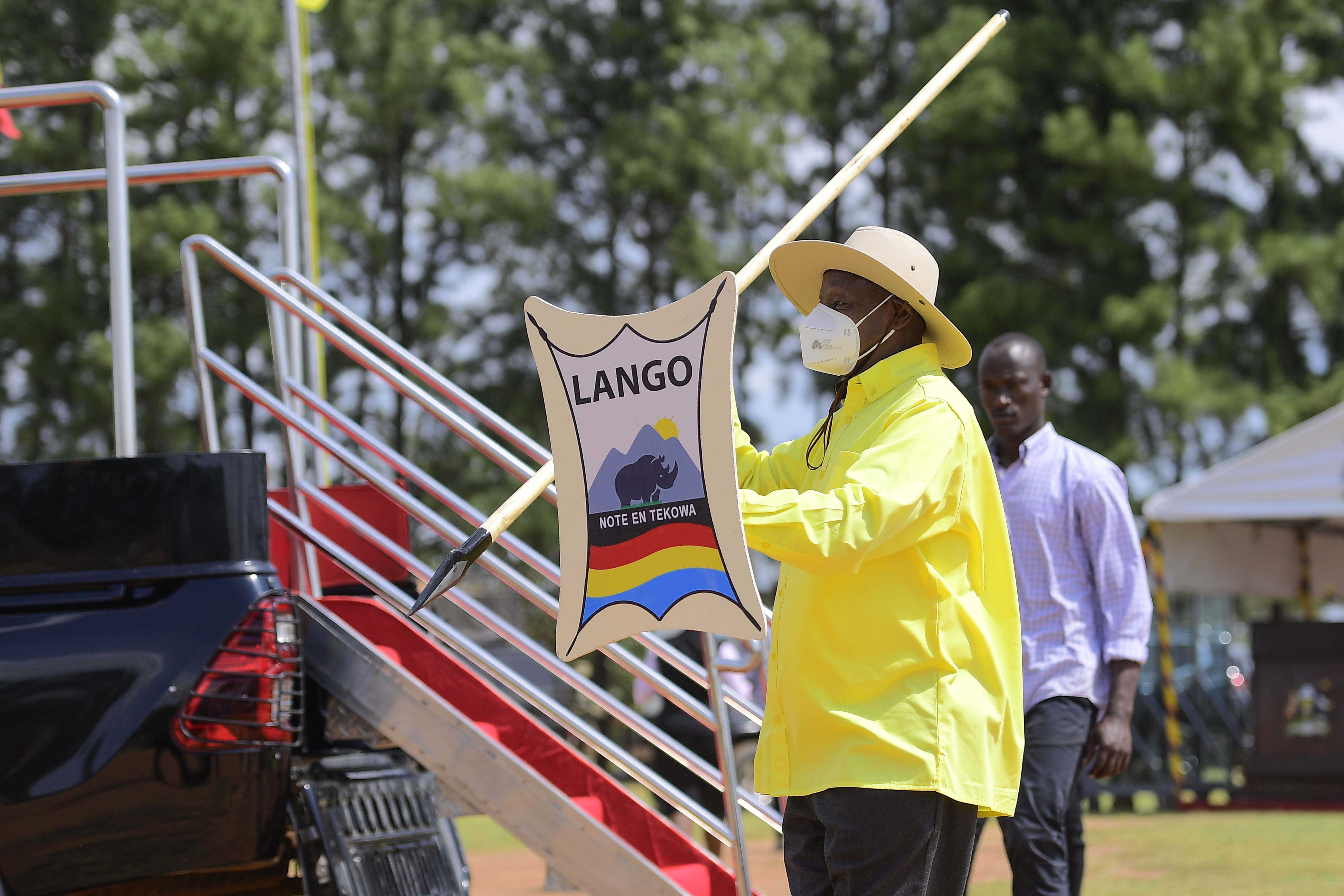 President Yoweri Museveni held his first campaign rally in Lango Sub-region in Amolatar District.