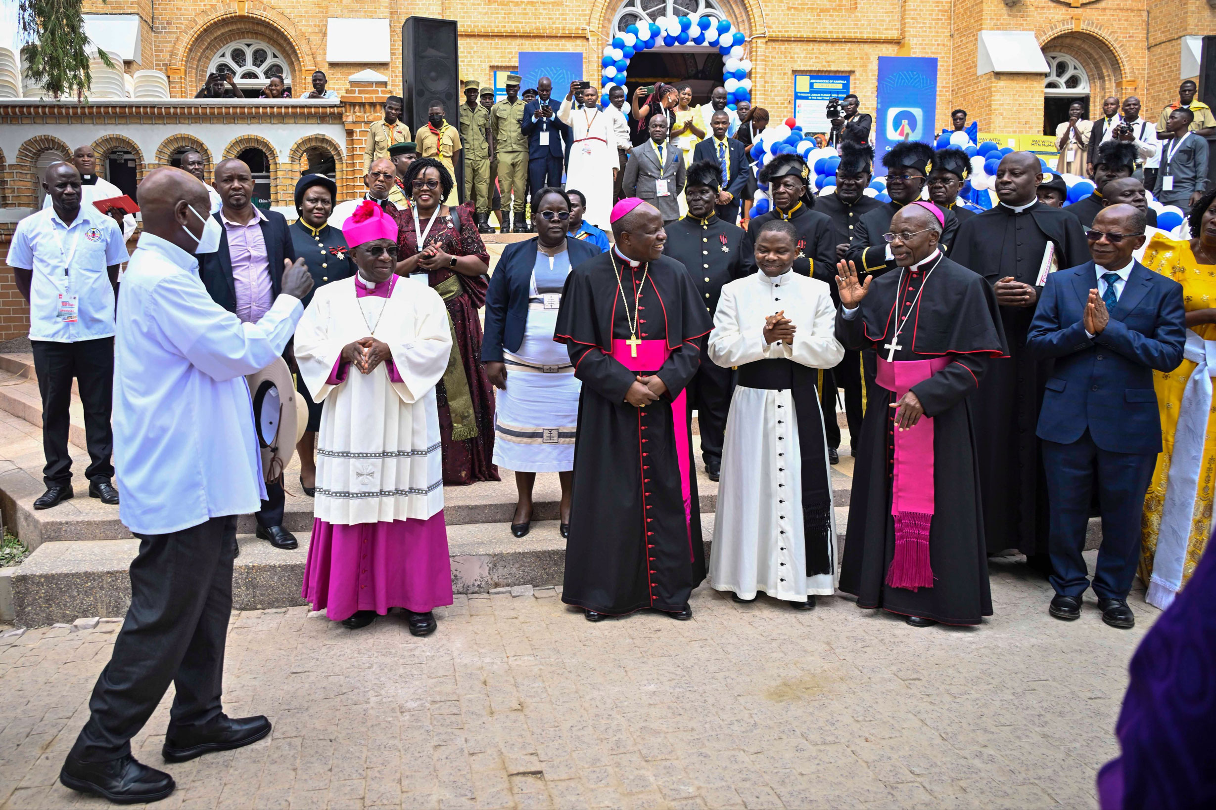Museveni attends St Mary’s Lubaga Cathedral 100 years celebrations 