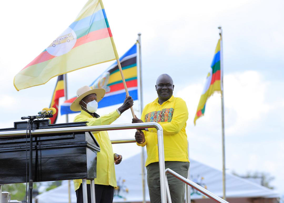 Museveni campaigns in Agago
