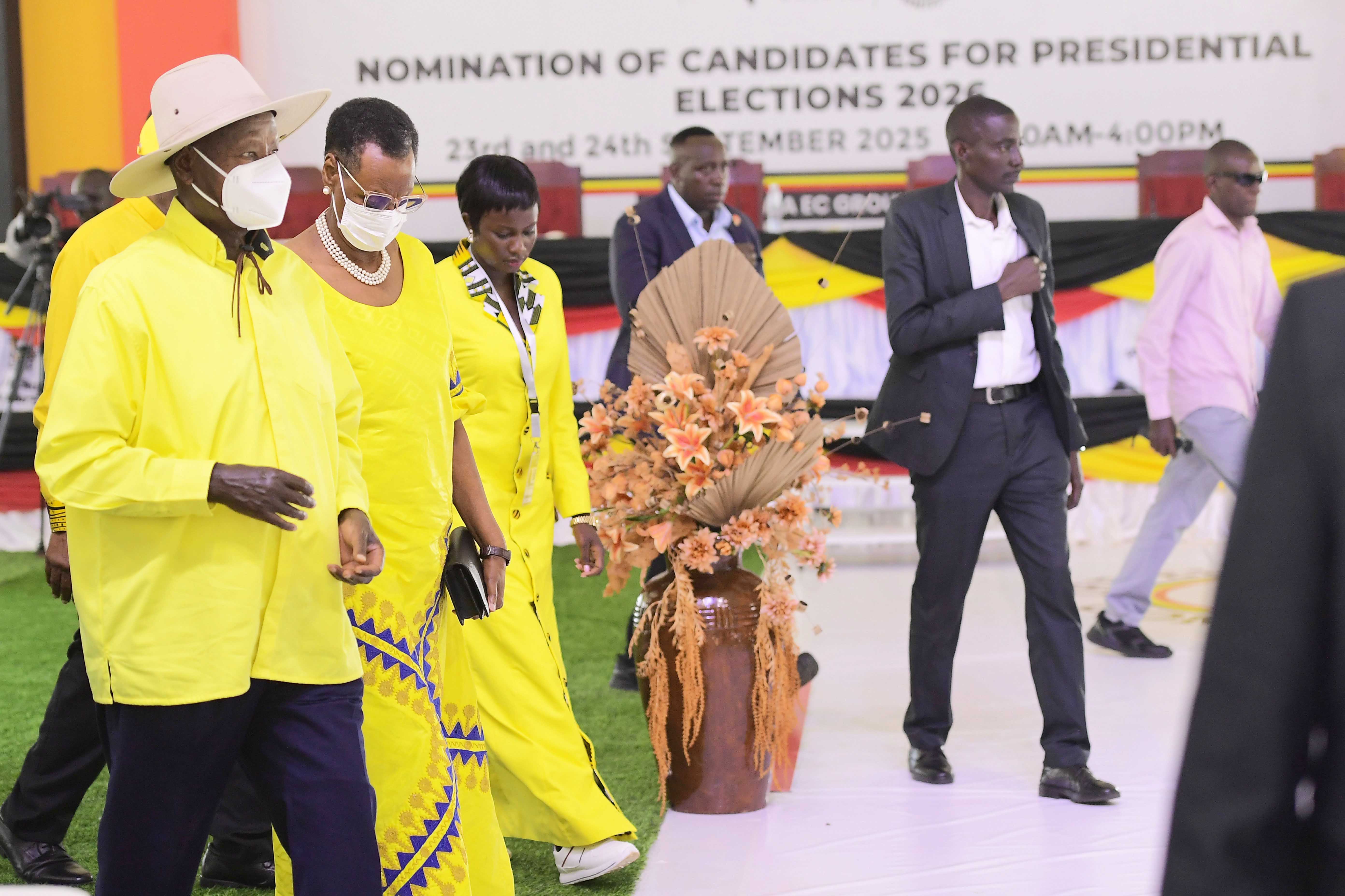 President Yoweri Kaguta Museveni was nominated as a Presidential candidate in the 2026 general elections on September 23rd, 2025