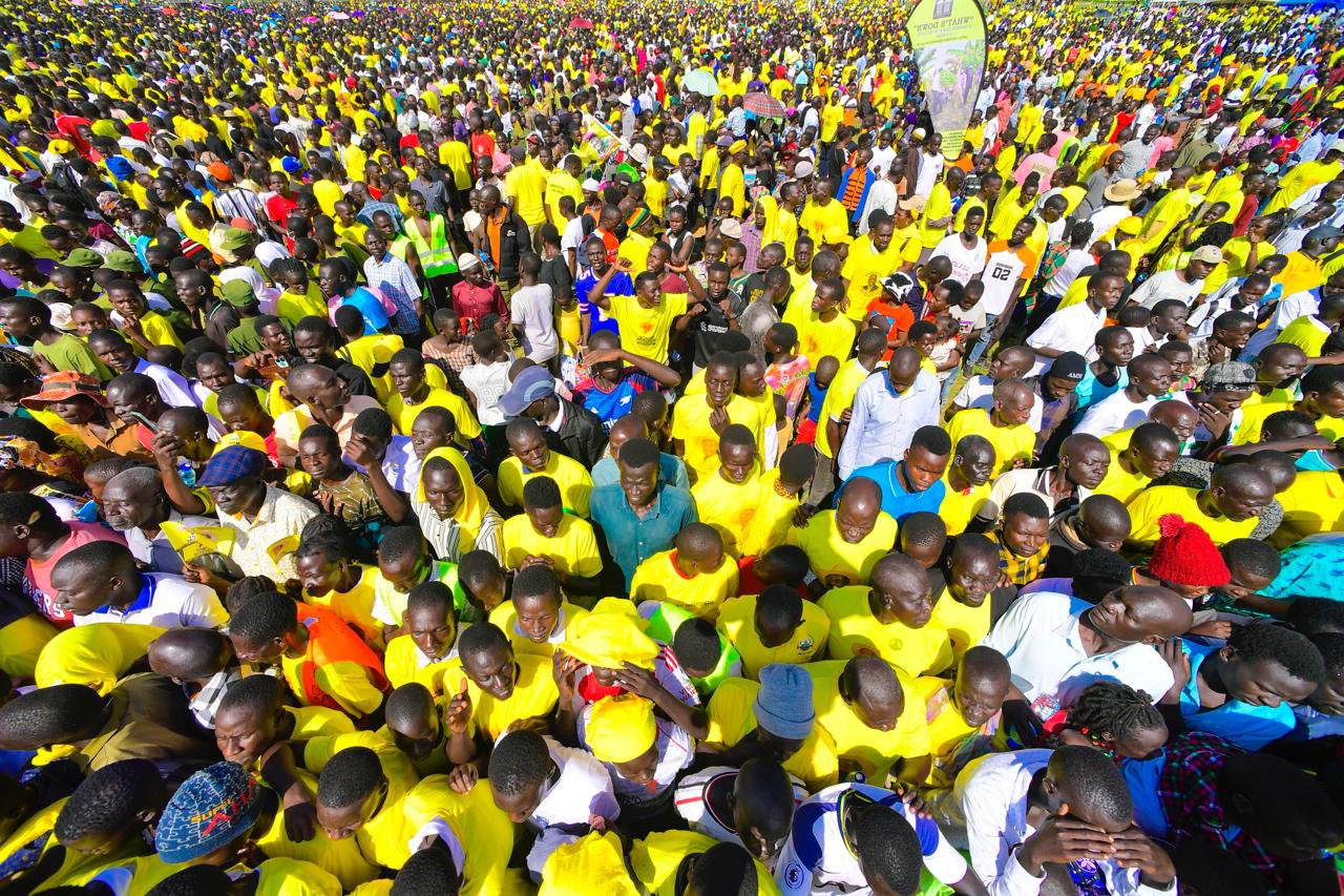 Museveni campaigns in Soroti