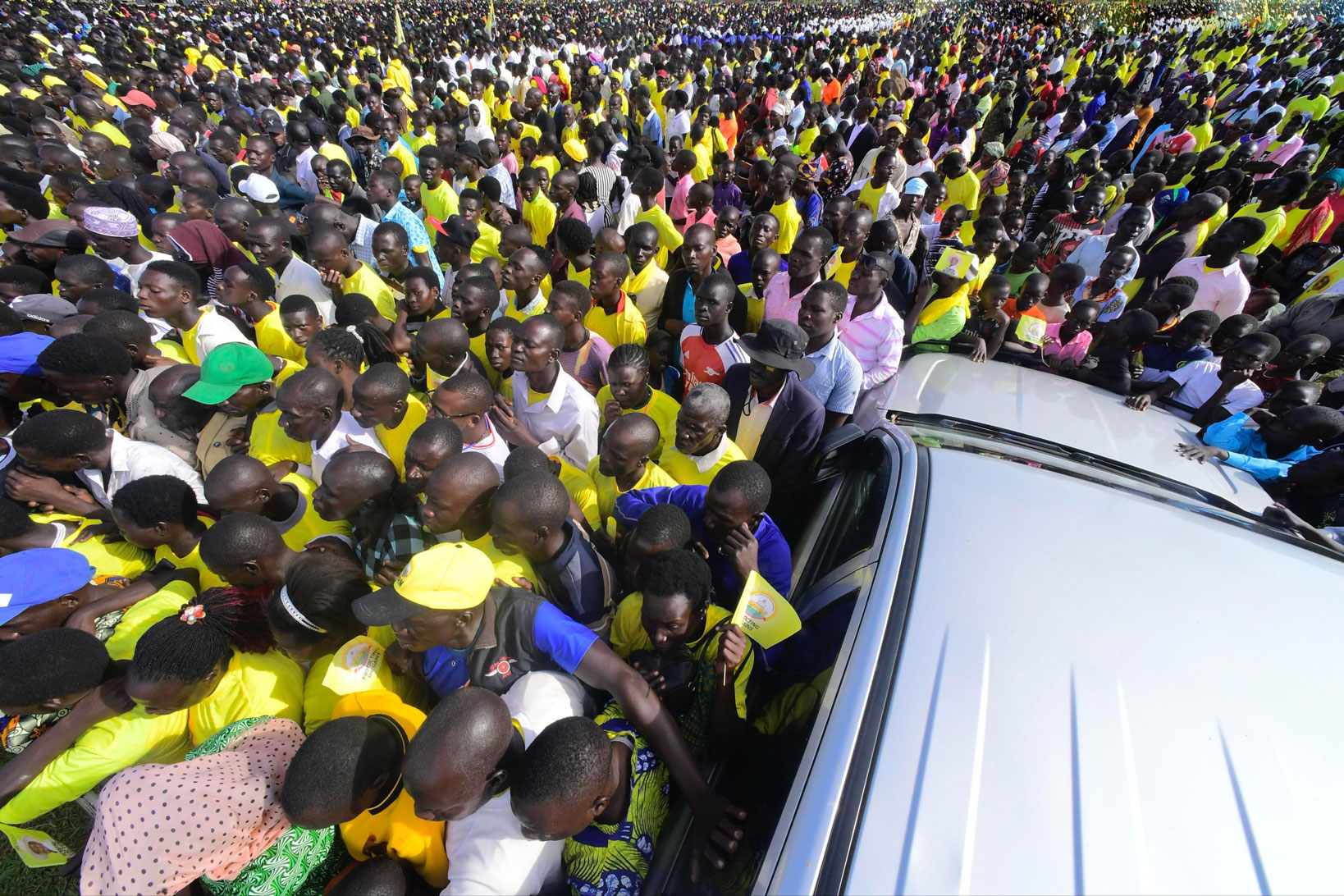 Museveni campaigns in Kalaki 