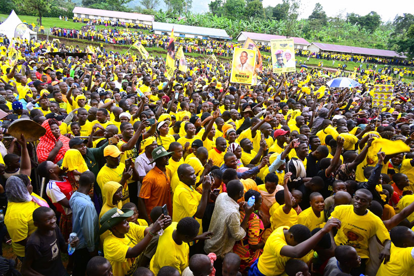 Museveni campaigns in Namisindwa