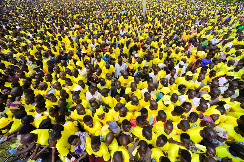 Museveni campaigns in Busia