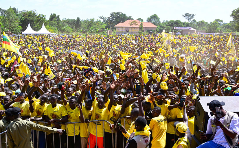Museveni campaigns in Kaliro