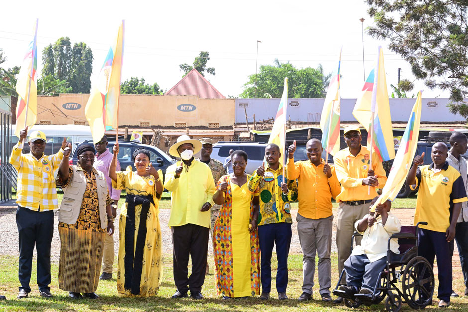 Museveni campaigns in Iganga