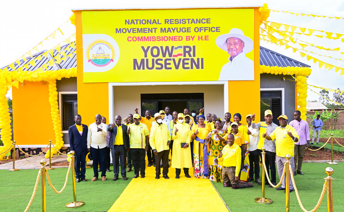 President Museveni commissions new NRM office in Mayuge