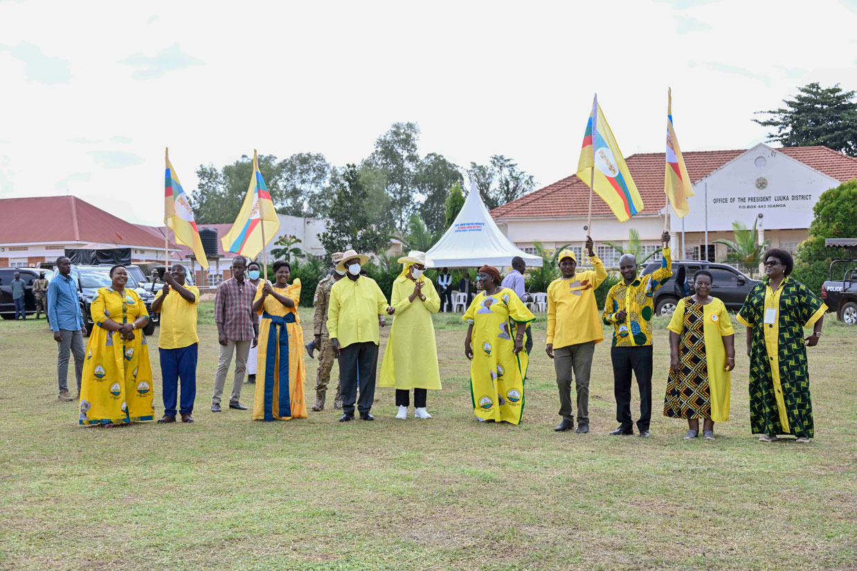 Museveni campaigns in Luuka
