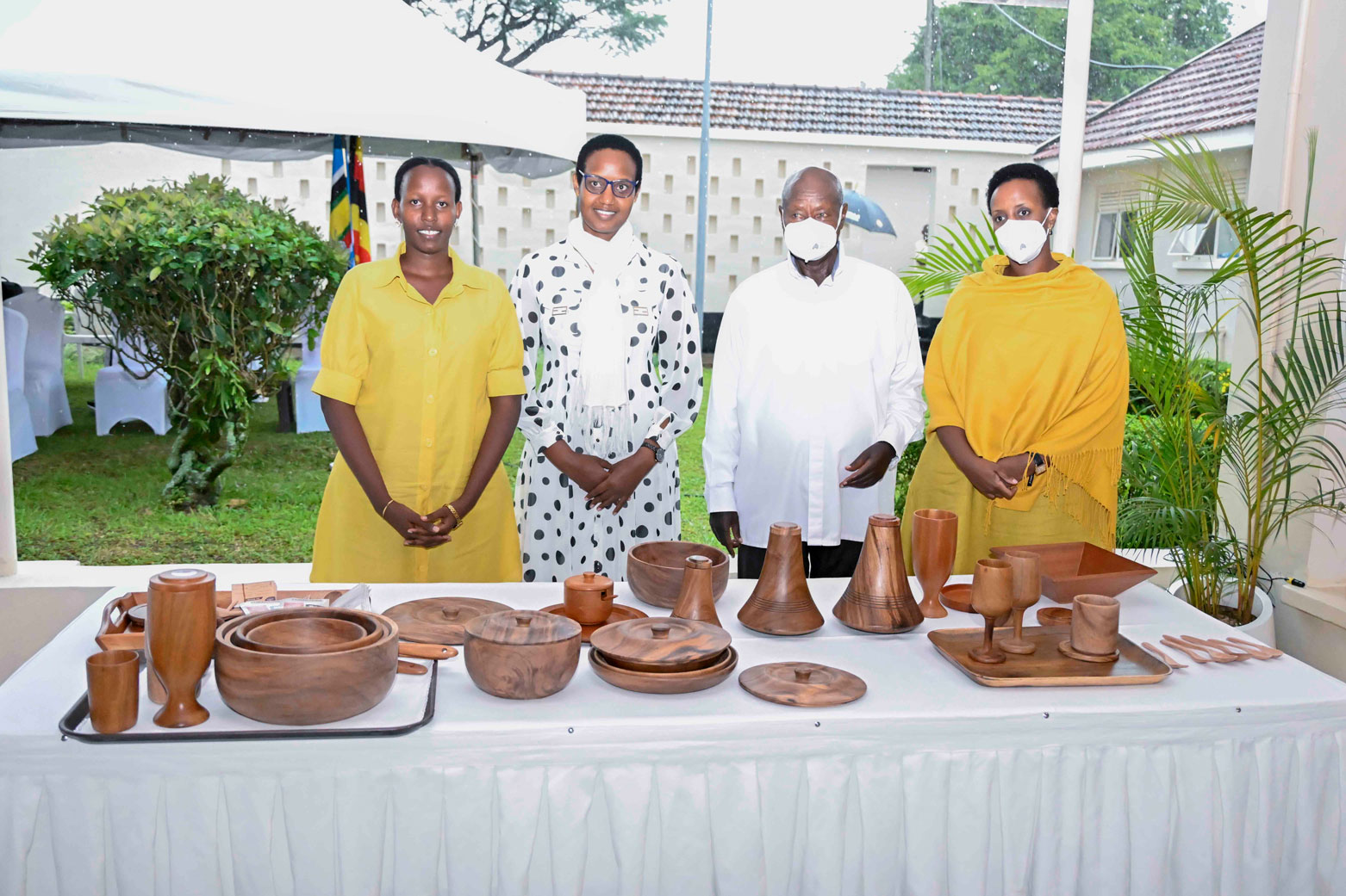 Museveni hails Matongo Wood Works for reviving African heritage