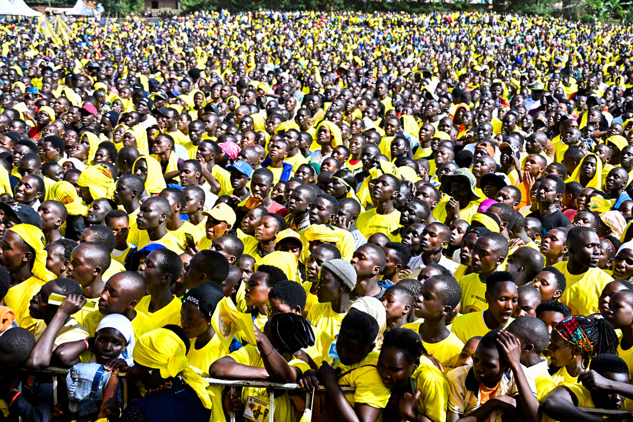 Museveni campaigns in Kapchorwa 