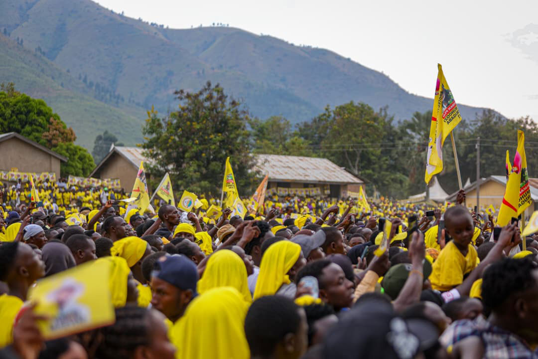Museveni campaigns in Ntoroko
