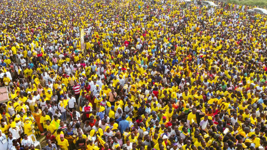 Museveni campaigns in Bunyangabu