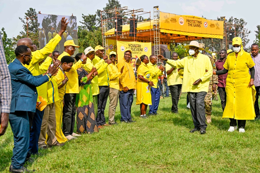 Museveni campaigns in Rubirizi 
