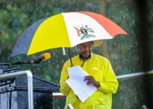 Museveni campaigns in Oyam
