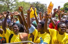 Museveni campaigns in Pader