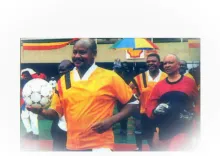 When Museveni played soccer