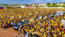Museveni campaigns in Rukungiri