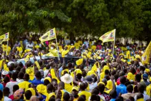 Museveni campaigns in Kumi