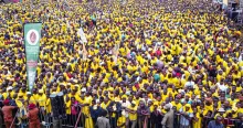Museveni campaigns in Bududa