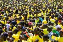 Museveni campaigns in Nabilatuk