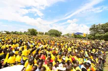 Museveni campaigns in Nakapiripirit