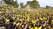 Museveni campaigns in Iganga