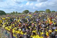 Museveni campaigns in Amuria
