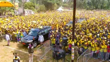 Museveni campaigns in Kitagwenda
