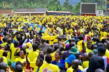 Museveni campaigns in Buhweju