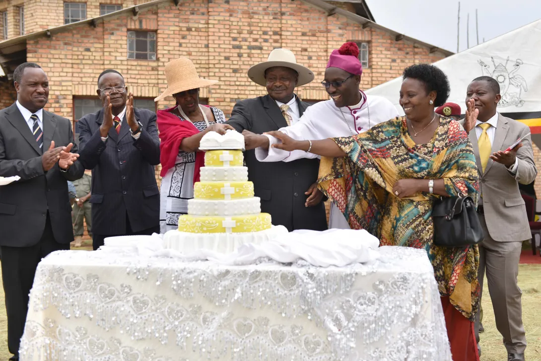Museveni marks 70th baptism anniversary at St. Luke Kinoni
