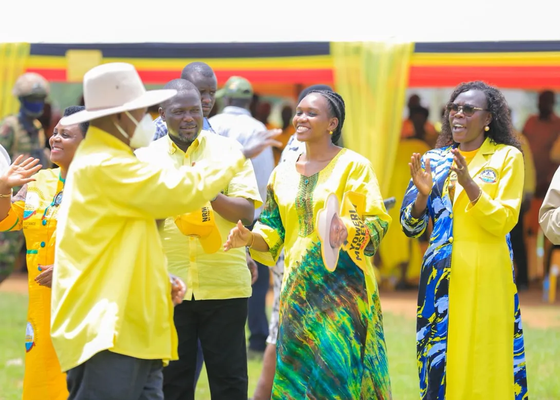 Museveni campaigns in Nebbi