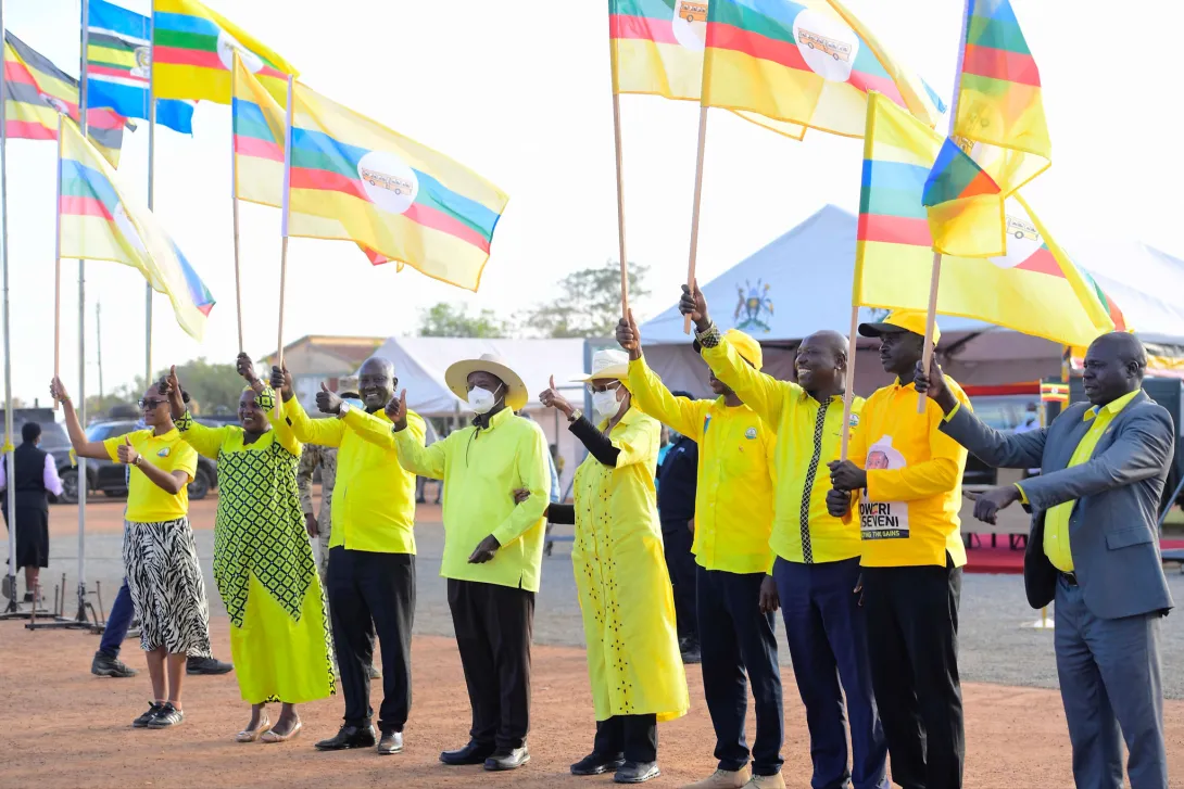 Museveni campaigns in Koboko