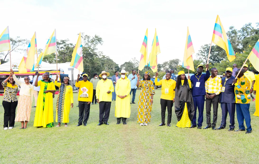 Museveni campaigns in Arua City