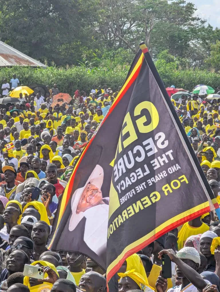 Museveni campaigns in Pakwach