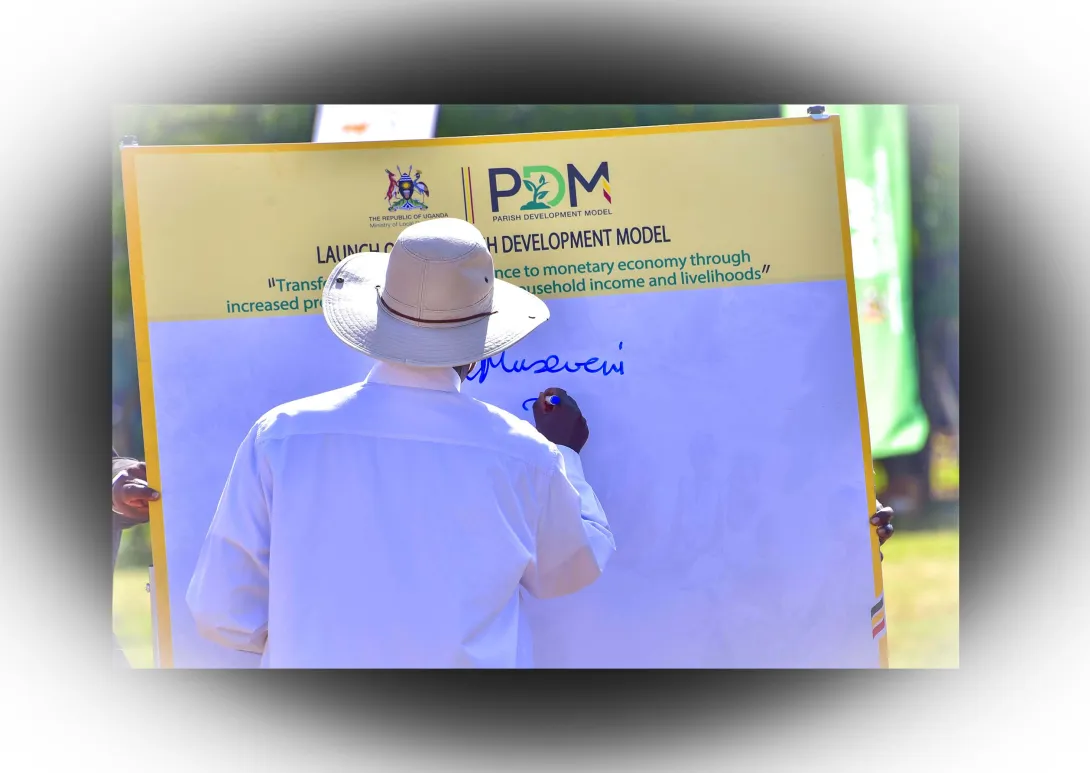 President Yoweri Museveni launches the Parish Development Model (PDM) in Kibuku district.jpg