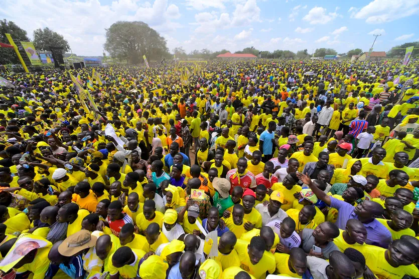 Museveni campaigns in Bukedea