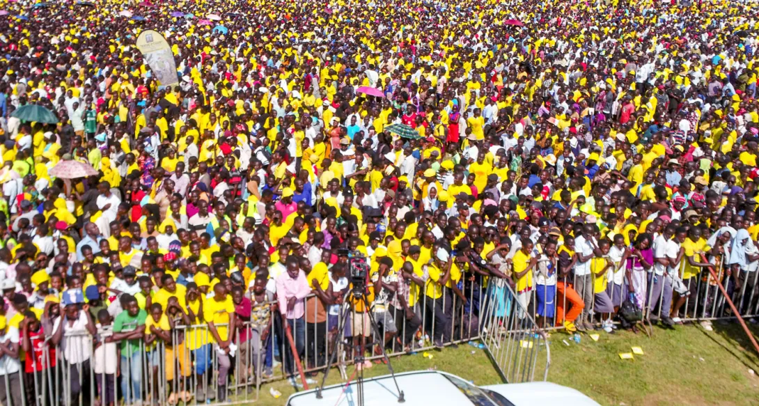 Museveni campaigns in Soroti