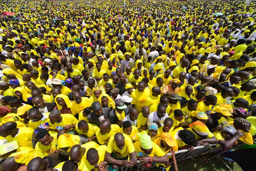 Museveni campaigns in Mbale