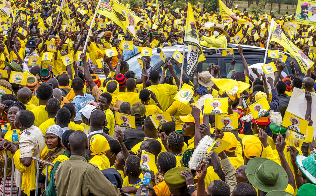 Museveni campaigns in Napak district