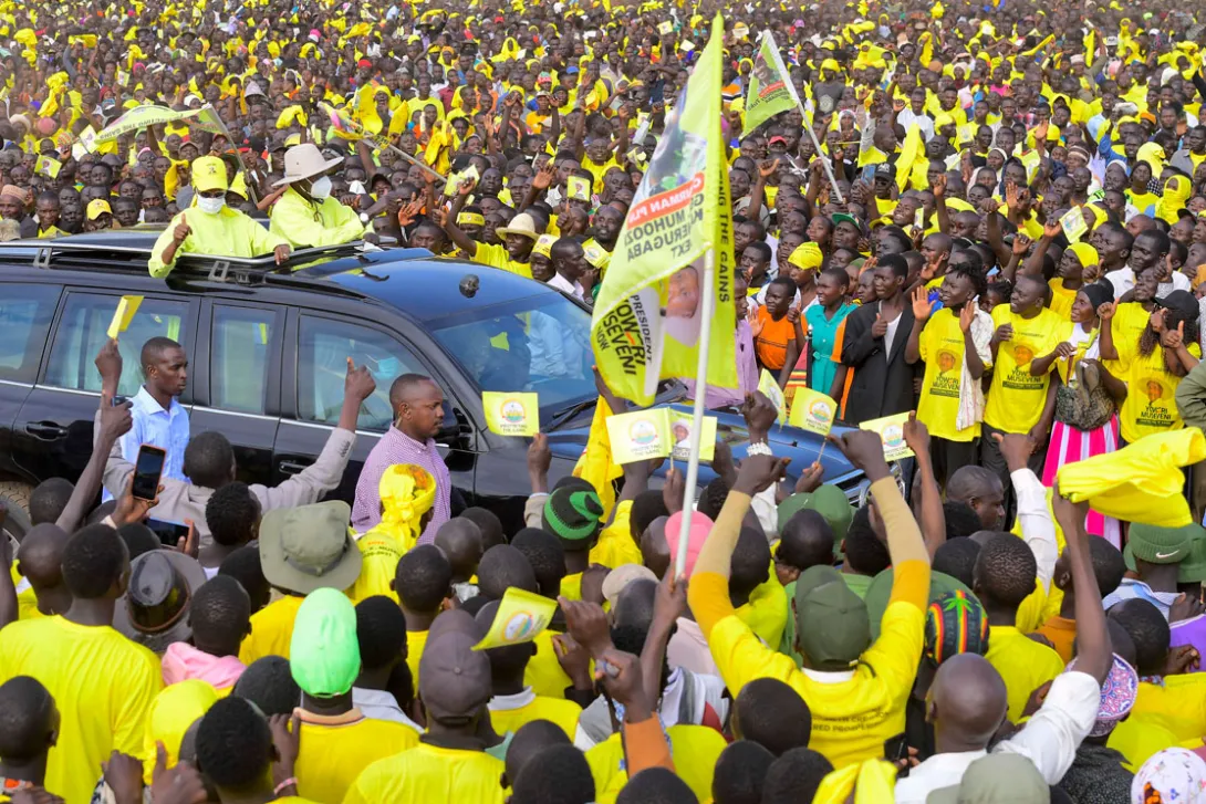 Museveni campaigns in Mayuge
