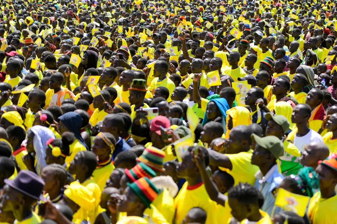 Museveni campaigns in Nabilatuk