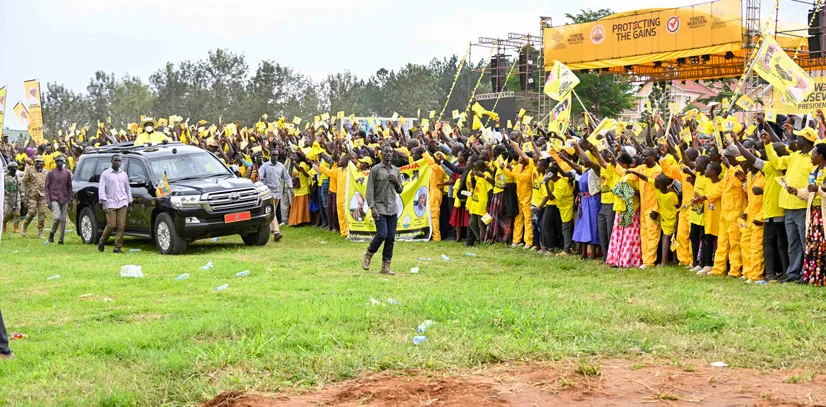 Museveni kicks off Ankole campaign trail in Isingiro