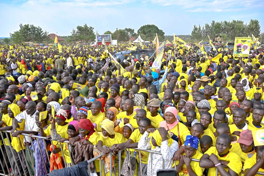 Museveni campaigns in Butebo