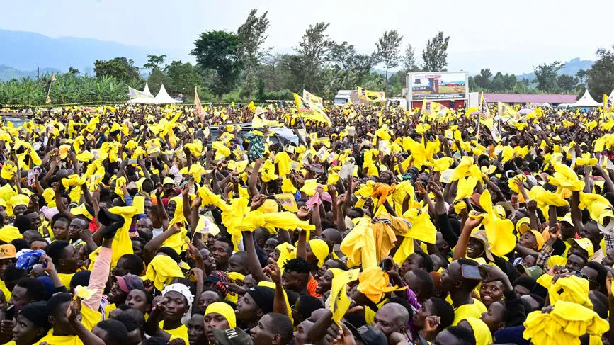 Museveni campaigns in Ibanda