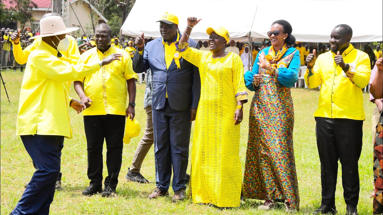 Embedded thumbnail for Museveni campaigns in Karenga