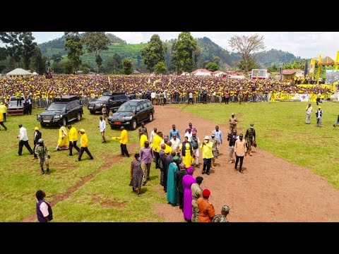 Embedded thumbnail for Museveni launches Western campaign tour in Kisoro