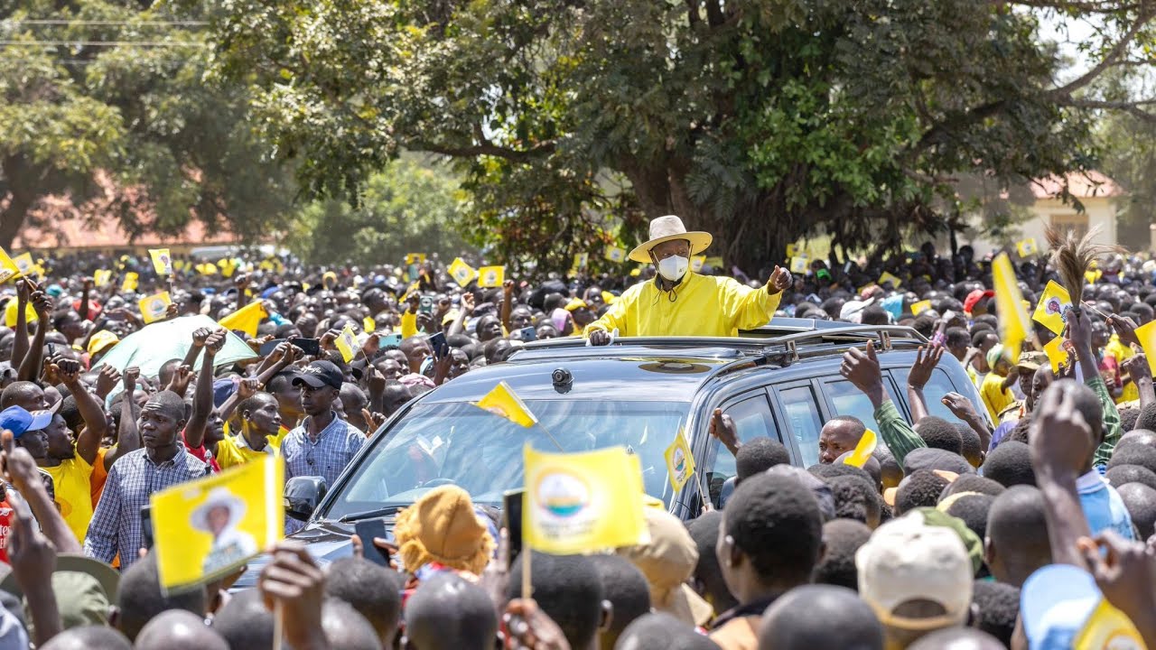 Embedded thumbnail for Museveni welcomed in Serere district as he takes NRM message