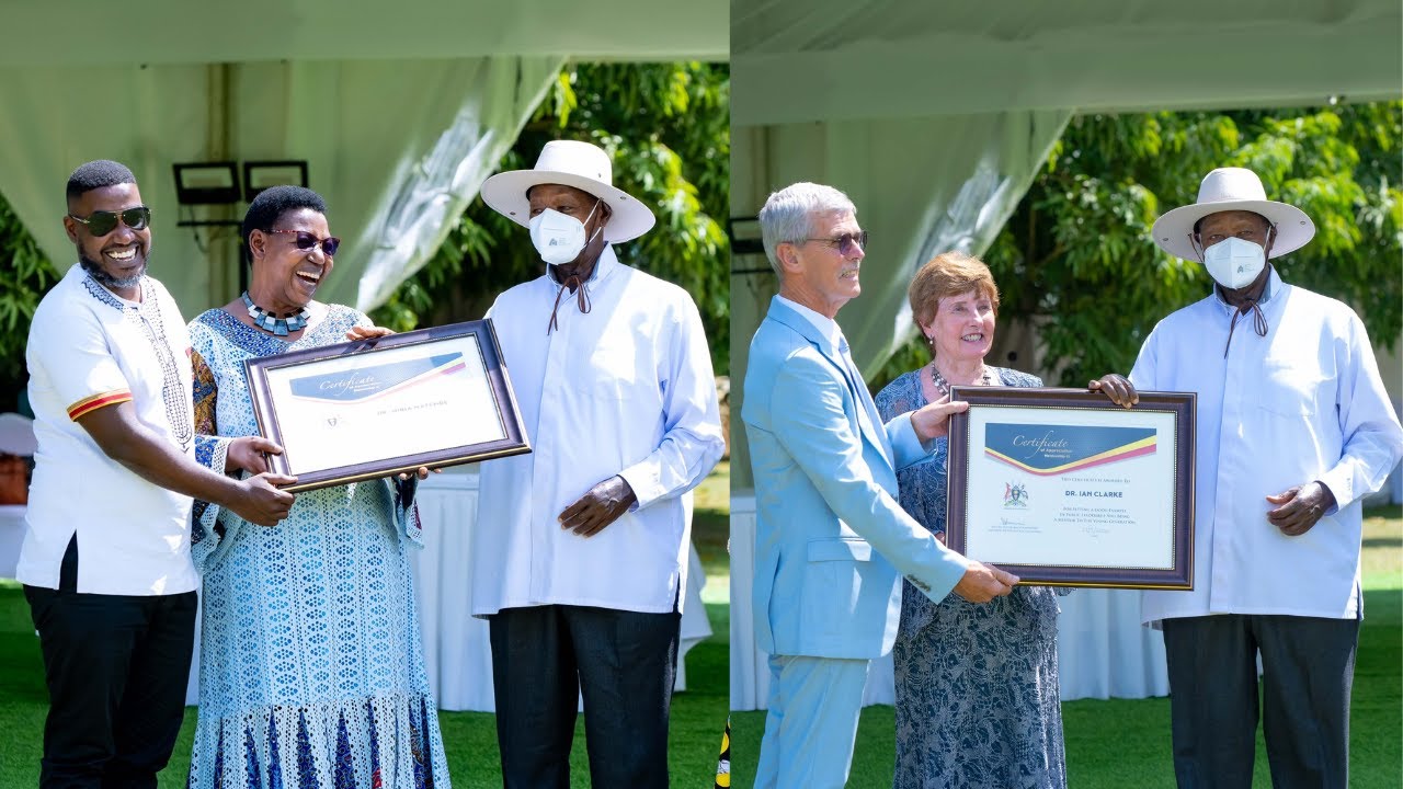 Embedded thumbnail for President Museveni awards distinguished elders 