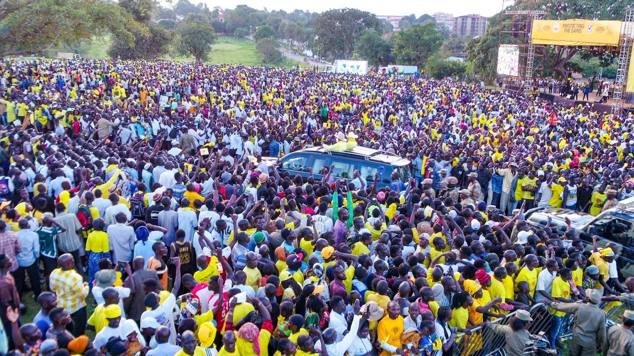 Embedded thumbnail for  Museveni campaigns in Arua City, West Nile