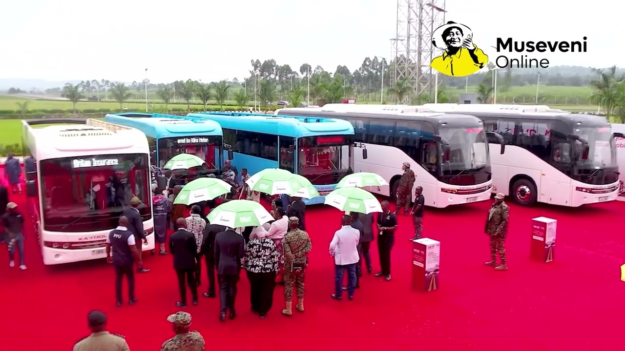 Embedded thumbnail for  Museveni commissions Kiira Vehicle Plant